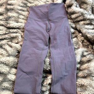 purple wunder under lululemon leggings
